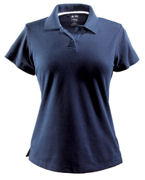 Logo adidas Golf Women's ClimaLite Tour Pique Short-Sleeve Polo