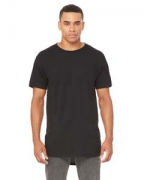 Embroidered Bella + Canvas Men's Long Body Urban T-Shirt