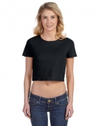 Monogrammed Bella Ladies' Poly-Cotton Crop T-Shirt