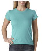 Monogrammed Bella Ladies' Short-Sleeve Jersey Crewneck T-Shirt