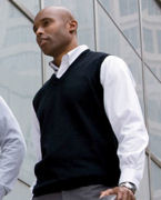 Personalized (d477a) Devon & Jones V-Neck Vest