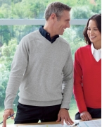 Customized Devon & Jones Men's V-Neck Sweater