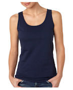 Embroidered Gildan Junior Fit Softstyle Tank Top