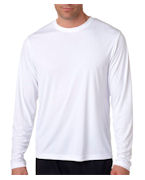 Custom Logo Hanes Adult Cool DRI Long-Sleeve Performance T-Shirt