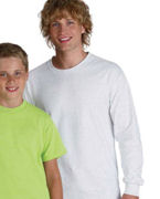 Personalized Hanes 6.1 oz. Tagless ComfortSoft Long-Sleeve T-Shirt