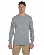 Personalized Jerzees Dri-POWER SPORT 5.3 oz., 100% Polyester Long-Sleeve Moisture-Wicking T-Shirt
