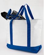 Promotional Liberty Bags Bay View Giant Zippered Boat Tote