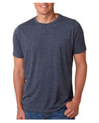 Embroidered Next Level Men's Poly/Cotton Tee