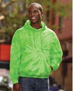Embroidered Tie-Dye 8.5 oz. Tie-Dyed Pullover Hood