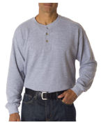 Personalized UltraClub Adult Mini Thermal Henley