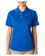 Logo UltraClub Ladies Cool-N-Dry Stain-release Performance Polo